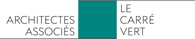 Logo de l'atelier d'architecture Le Carré Vert